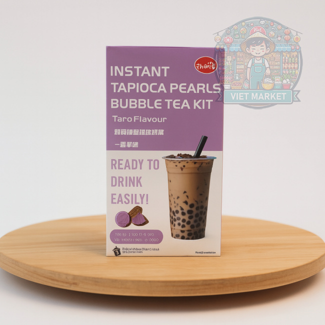 KLKW Instantné tapiokové guličky s príchuťou taro 210g