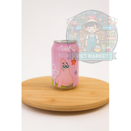 QDOL SpongeBob Nealkoholický sýtený nápoj s broskyňovou príchuťou 330ml