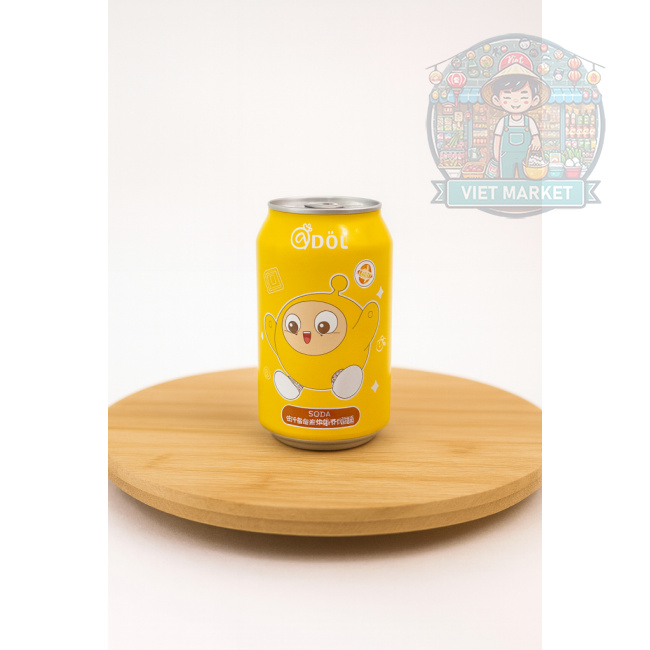 QDOL EGG Nealkoholický sýtený nápoj s citrónovou príchuťou 330ml