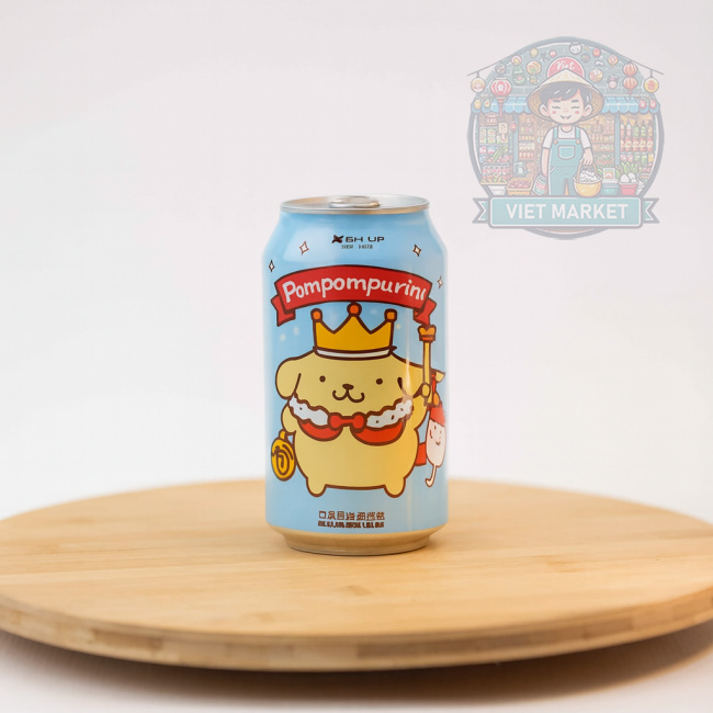 HIGH UP POMPOMPURIN Nealkoholický sýtený nápoj s príchuťou ramune 330ml 