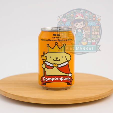 HIGH UP POMPOMPURIN Nealkoholický sýtený nápoj s príchuťou ramune 330ml 