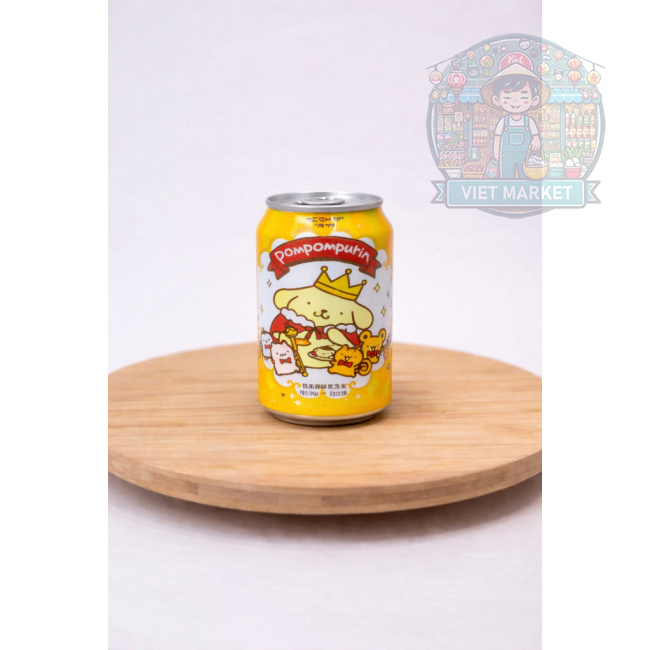 HIGH UP POMPOMPURIN Nealkoholický sýtený nápoj s príchuťou ramune 330ml 