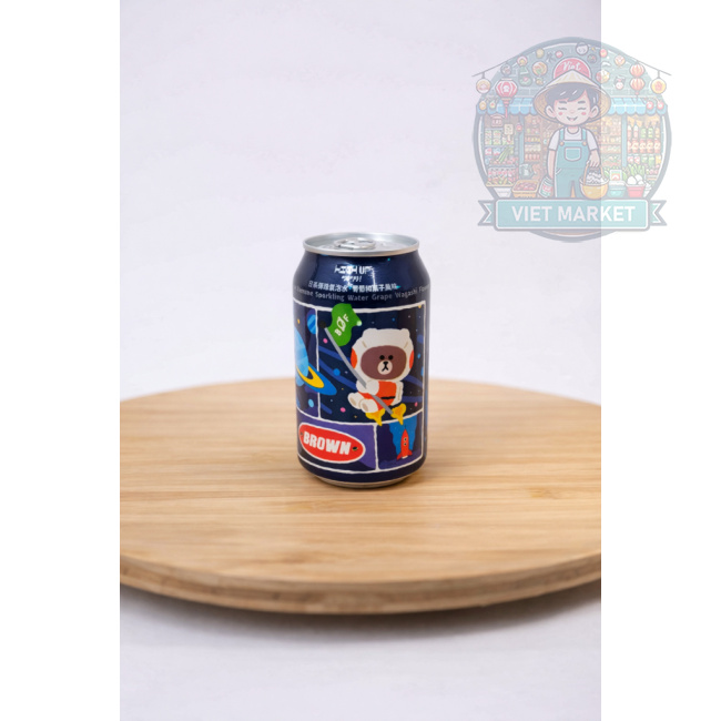 HIGH UP LINE FRIENDS Nealkoholický sýtený nápoj s hroznovou príchuťou 330ml