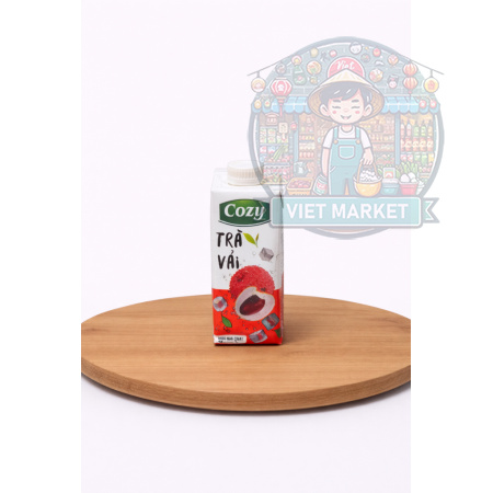 COZY Nealkoholický nesýtený ľadový čaj s liči príchuťou 225ml