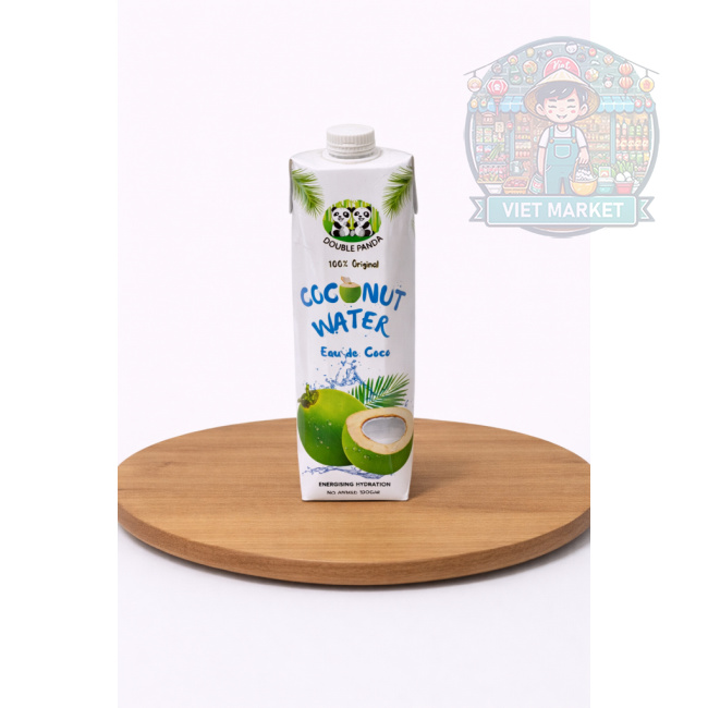 DOUBLE PANDA Kokosová voda 1l