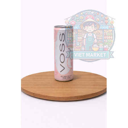 VOSS Nealkoholický sýtený nápoj s príchuťou bielej broskyne 330ml