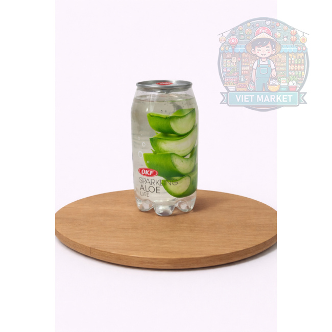 OKF Nealkoholický sýtený nápoj so šťavou z aloe vera 350ml
