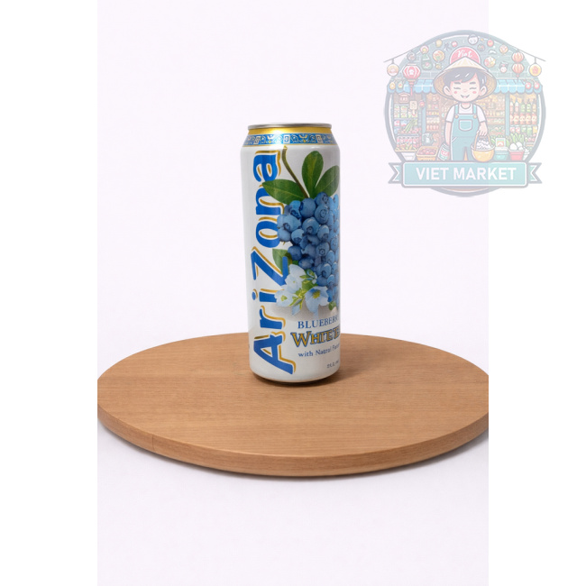 ARIZONA Nealkoholický nesýtený biely čaj s príchuťou čučoriedky 650ml