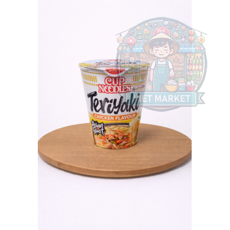 NISSIN Instantná zmes na prípravu polievky s teriyaki kuracou príchuťou v poháriku 67g