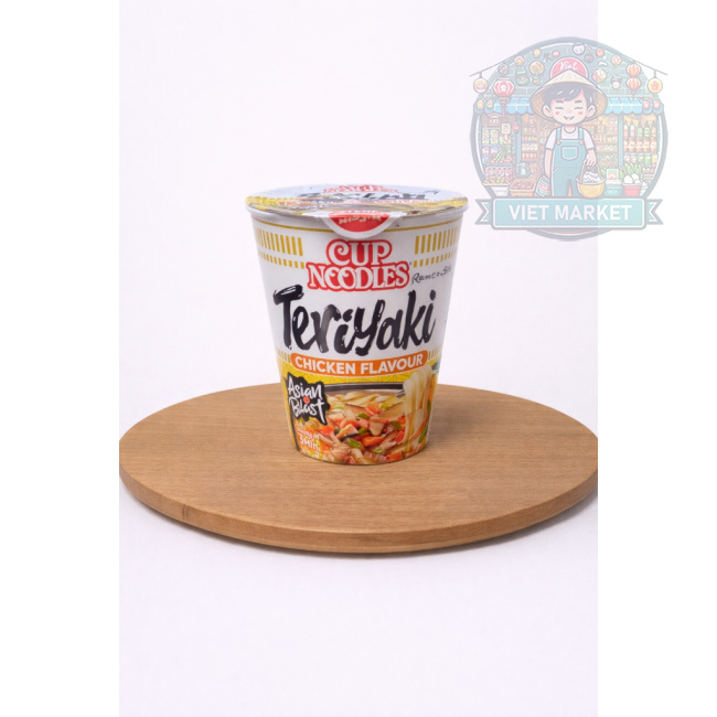 NISSIN Instantná zmes na prípravu polievky s teriyaki kuracou príchuťou v poháriku 67g