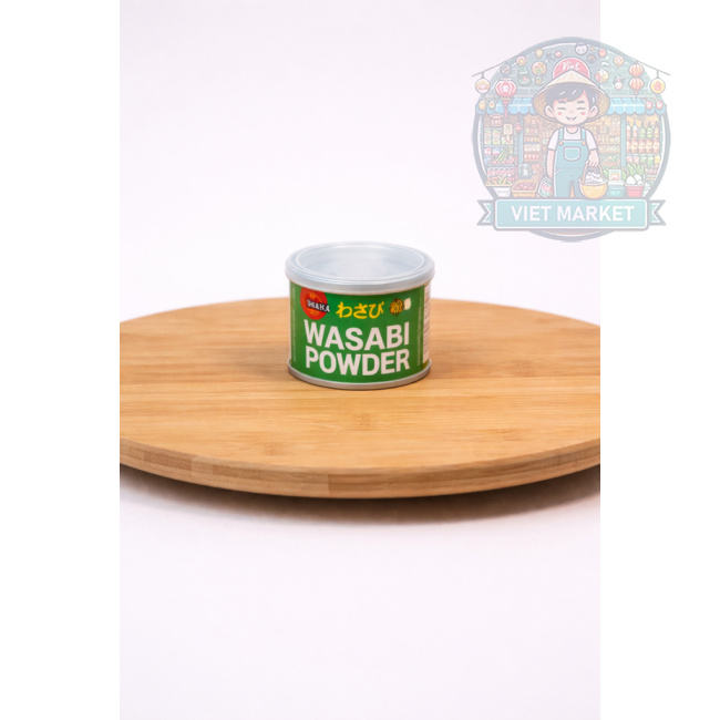 INAKA Wasabi prášok v plechovke 30g