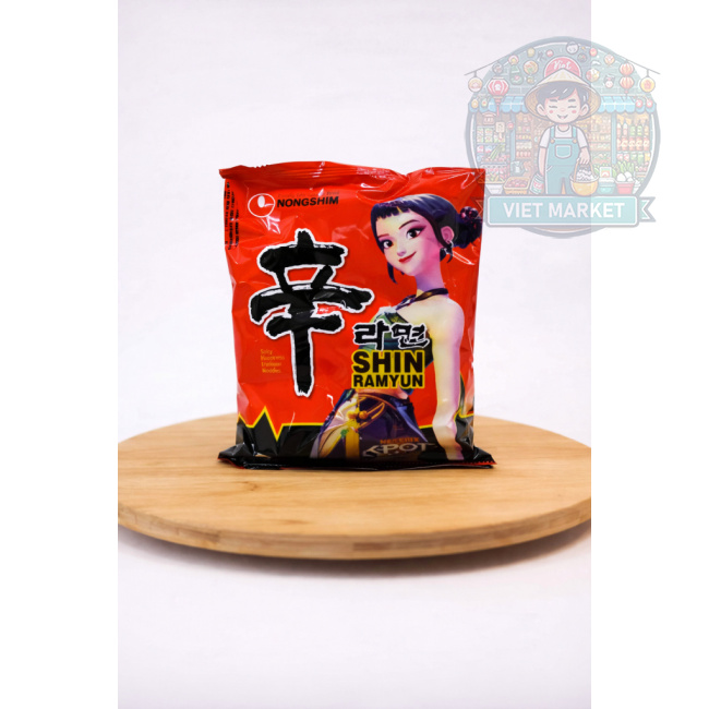 NONGSHIM K-POP DEMON HUNTERS Shin Ramyun Instantná zmes na prípravu pikantnej polievky 120g
