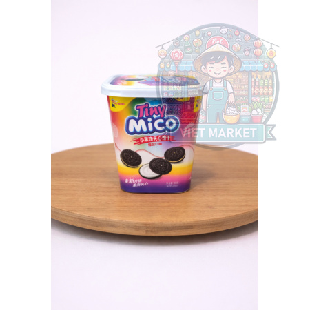 TINY MICO Mini čokoládové sušienky s rôznou príchuťou 88g