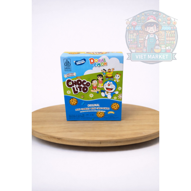 DOREMON Mini sušienky s kúskami čokolády 38g