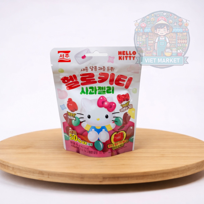 SEOJU Želé cukríky s príchuťou jablka 43g