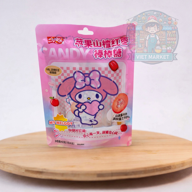 SANRIO Lízatka s príchuťou jablko, hloh a červené datle 42g