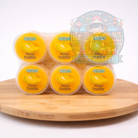 COCON Želé puding s príchuťou mango a nata de coco 480g