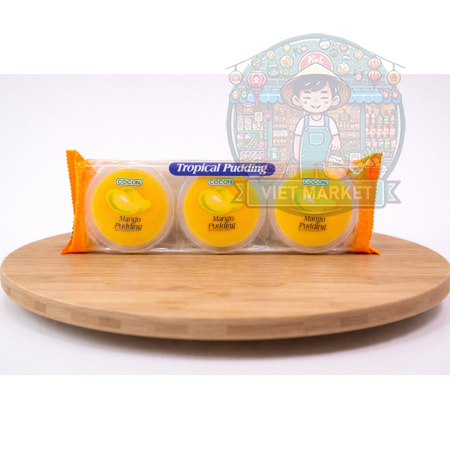 COCON Želé puding s príchuťou mango a nata de coco 240g