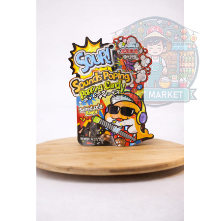 ENJOI Praskajúce cukríky s príchuťou slanej koly 30g