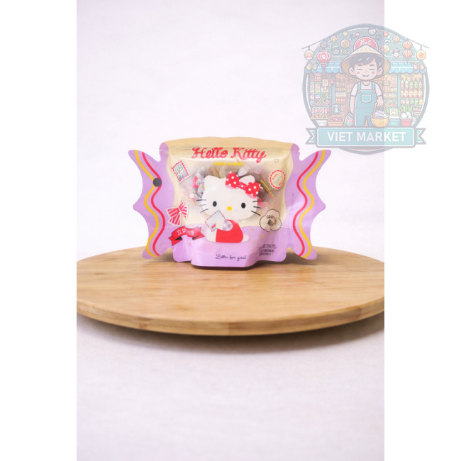 QUANJI Hello Kitty Gumené cukríky s príchuťou hrozna 36g