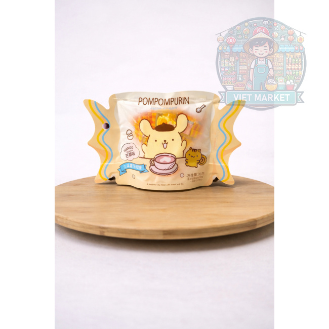 QUANJI Pompompurin Gumené cukríky s príchuťou manga 36g