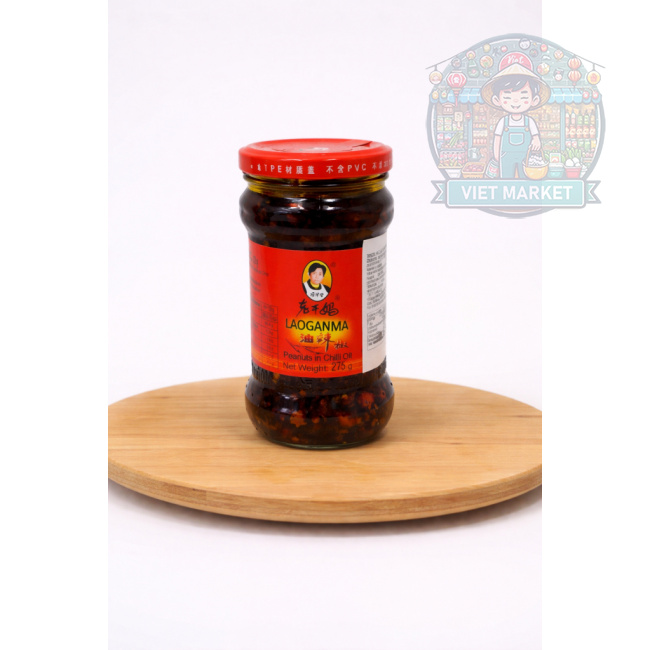 LAOGANMA Arašidy v čili oleji 275g