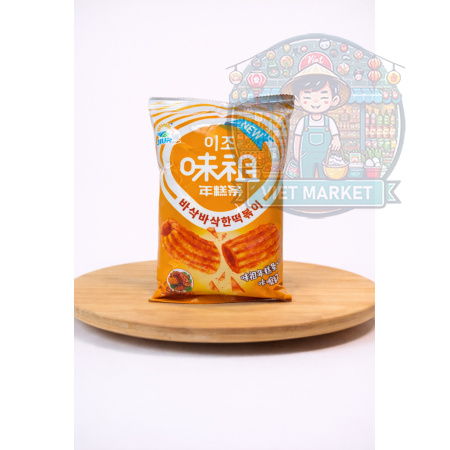 JIUR Vyprážané chrumky Tteokbokki s príchuťou vyprážaného kuraťa 90g