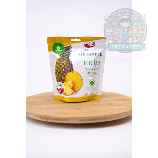 NONGLAMFOOD Sušený ananás s čili 75g