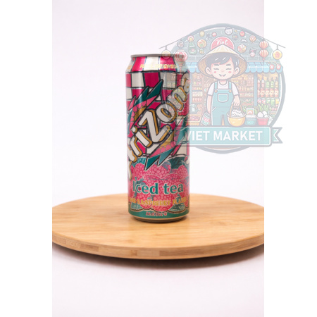 ARIZONA Nealkoholický nesýtený ľadový čaj s príchuťou maliny 650ml