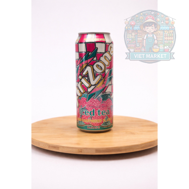 ARIZONA Nealkoholický nesýtený ľadový čaj s príchuťou maliny 650ml