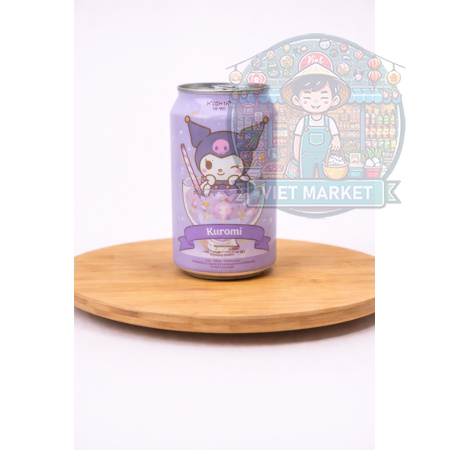 HIGH UP KUROMI Nealkoholický sýtený nápoj s príchuťou hrozna 330ml