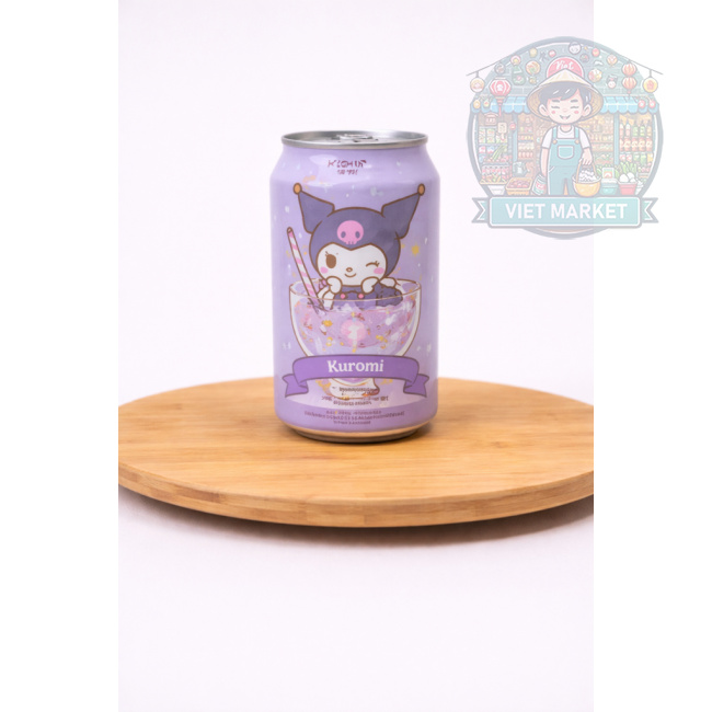HIGH UP KUROMI Nealkoholický sýtený nápoj s príchuťou hrozna 330ml