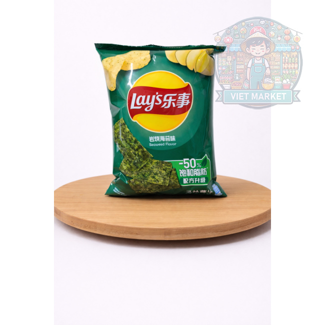 LAYS Chipsy s príchuťou morských rias 70g