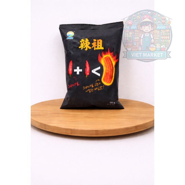 JIUR Vyprážané chrumky Tteokbokki s príchuťou pikantnou 100g