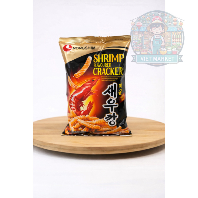 NONGSHIM Vyprážané hranolčeky s pálivou krevetovou príchuťou 75g