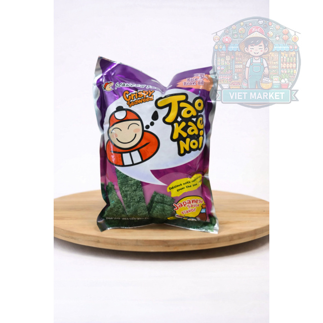 TAOKAENOI Chrumkavé morské riasy s príchuťou japonskej omáčky 32g