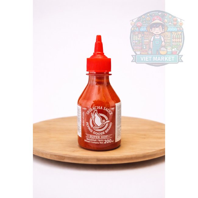 FLYING GOOSE SRIRACHA Super pikantná čili omáčka 200ml