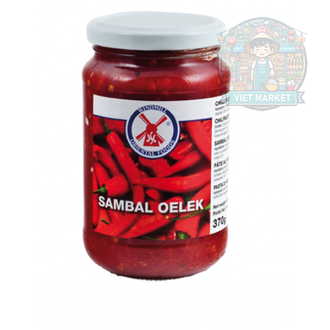 WINDMILL Sambal Pasta z čili papričiek extra pálivá 370g