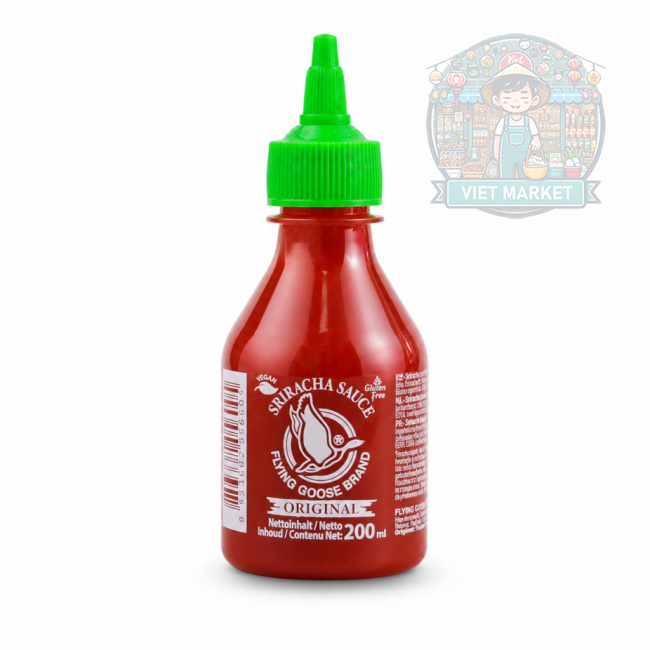 FLYING GOOSE SRIRACHA Čili omáčka 200ml