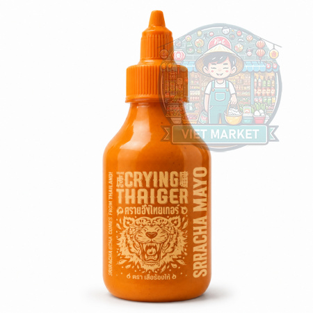CRYING  THAIGER SRIRACHA Pikantná čili majonézová omáčka 200ml