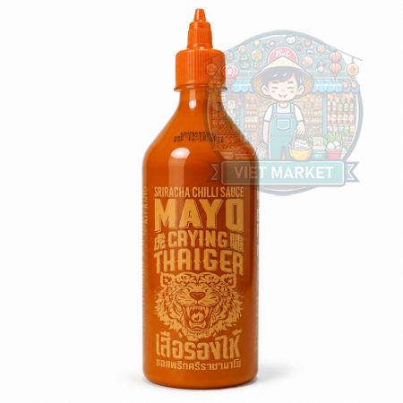 CRYING THAIGER SRIRACHA Čili majonézová omáčka 740ml