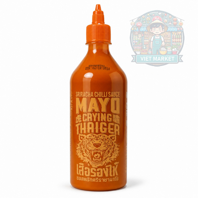 CRYING THAIGER SRIRACHA Čili majonézová omáčka 740ml