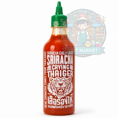 CRYING THIGER SRIRACHA  Čili omáčka extra pikantná 440ml