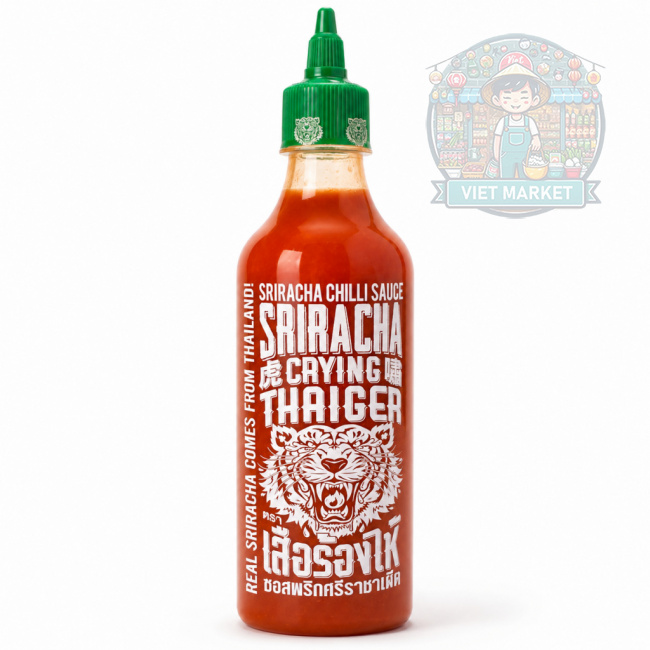 CRYING THIGER SRIRACHA  Čili omáčka extra pikantná 440ml