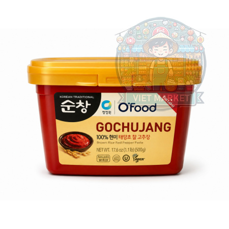 GOCHUJANG Pasta z červenej papriky pálivá 500g