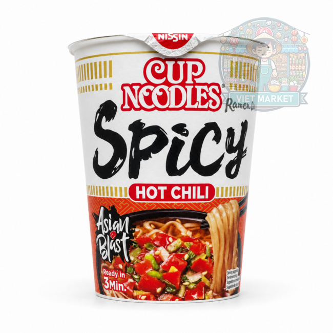 NISSIN Instantná zmes na prípravu polievky s pikantnou príchuťou v poháriku 66g