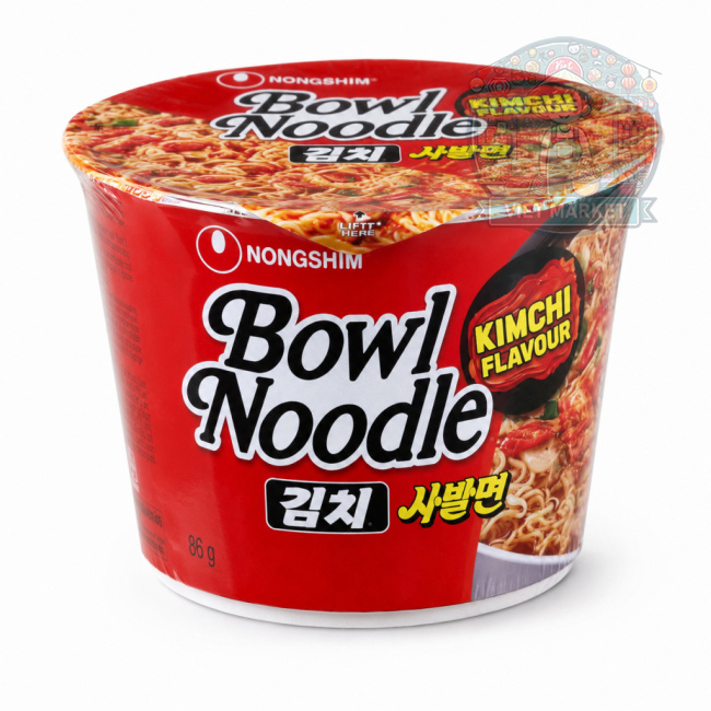 NONGSHIM Instantná zmes na prípravu polievky s kimchi príchuťou v miske 100g