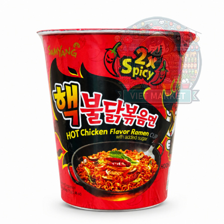 SAMYANG Instantná zmes na prípravu polievky extra pikantná s kuracou príchuťou v miske 70g