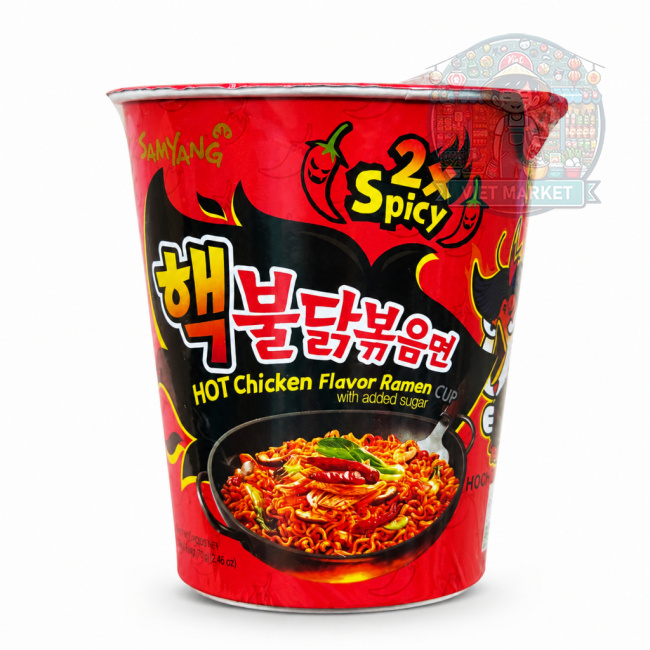 SAMYANG Instantná zmes na prípravu polievky extra pikantná s kuracou príchuťou v miske 70g