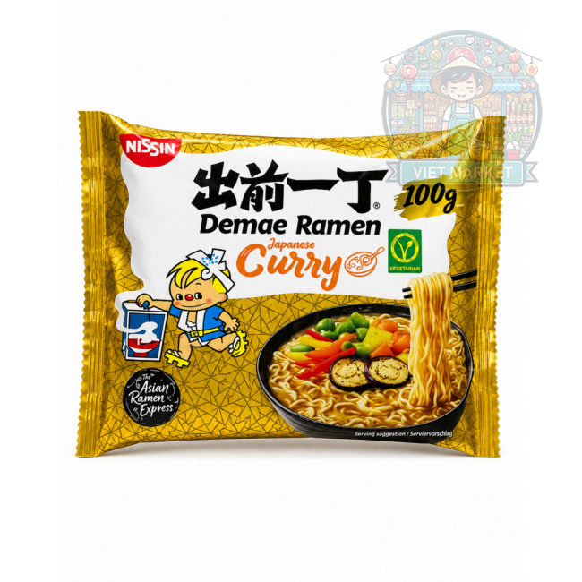 NISSIN Instantná zmes na prípravu rezancov s kari príchuťou 100g